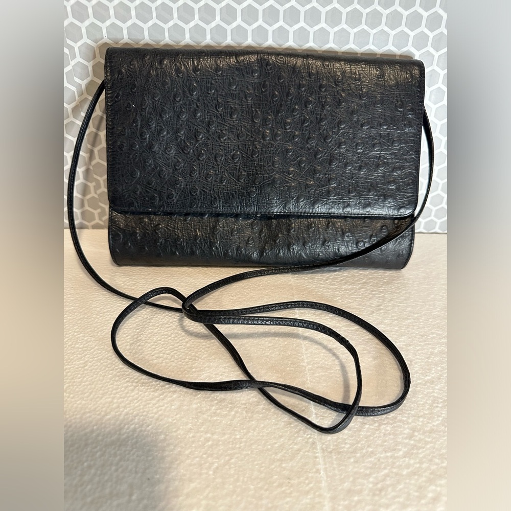 Vintage Koret Black Crossbody Bag!
